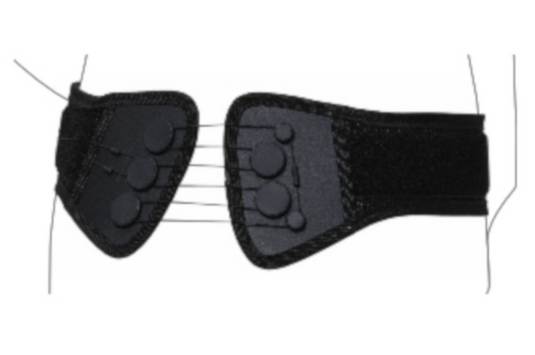 Ottobock formerly Cybertech Low Profile SI Belt, Black