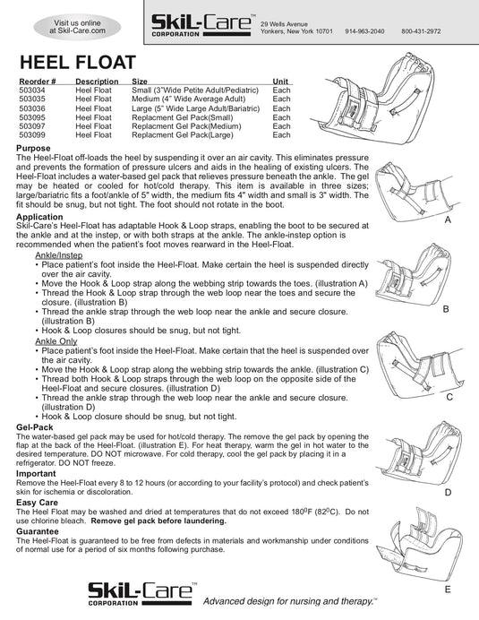 SkiL-Care Heel-Float