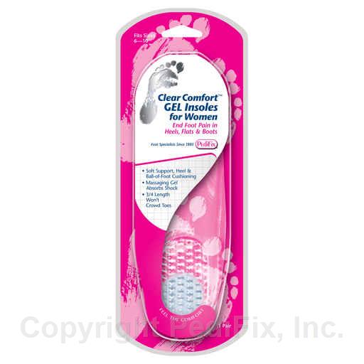Load image into Gallery viewer, PediFix® Clear Comfort™ GEL Insoles for Women
