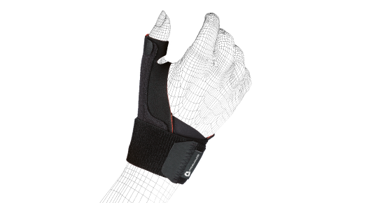 Load image into Gallery viewer, Thermoskin EXO Thumb Stabilizer, Black, OSFM
