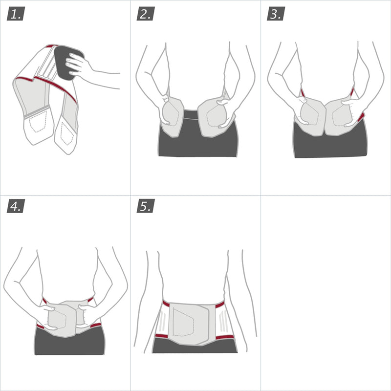 Load image into Gallery viewer, Actimove® LumbaMotion Lady Back Support with Pressure Pad
