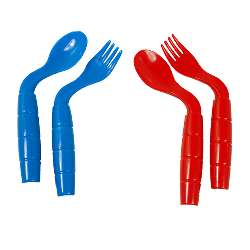 Load image into Gallery viewer, EasieEaters Curved Utensils

