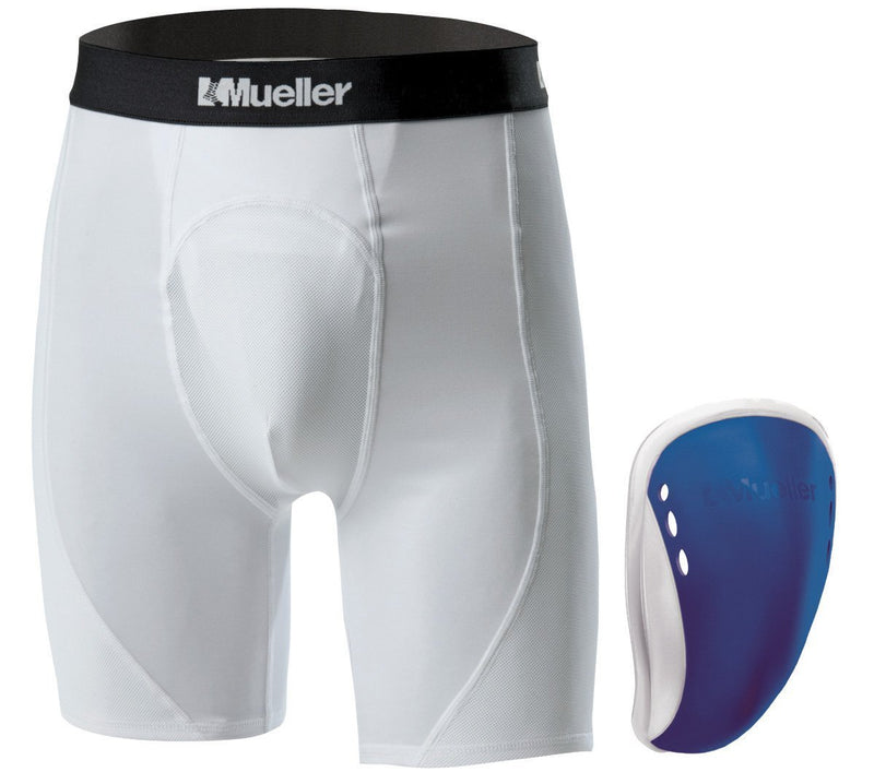 Load image into Gallery viewer, Mueller Athletic Support Shorts/Briefs w/Flex Shield Cup
