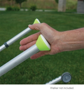 Load image into Gallery viewer, Walker Glides, Walker Glide Caps, Walker Slides, Rubber Tips, Green, 2 Count
