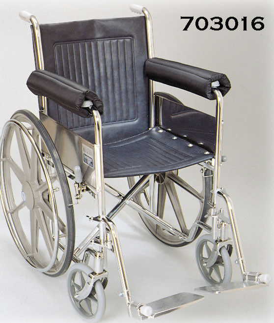 Load image into Gallery viewer, SkiL-Care Wheelchair Foam Padded Nylon Armrest Pads
