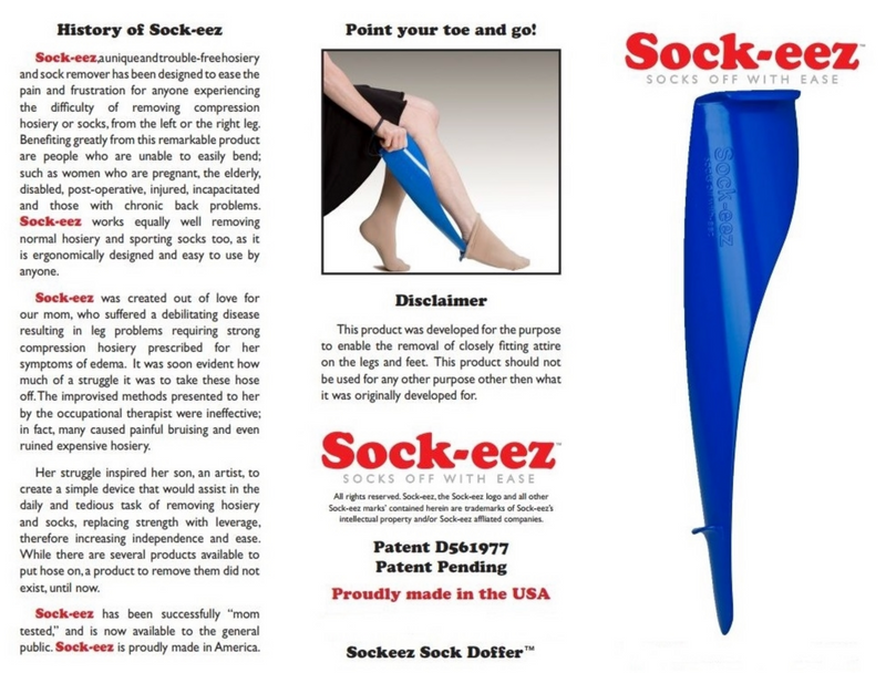 Load image into Gallery viewer, Sock-eez™ Compression Sock Removal Aid
