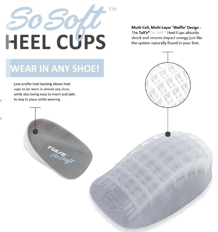 Load image into Gallery viewer, Tuli&#39;s® So Soft® Heavy Duty Heel Cups
