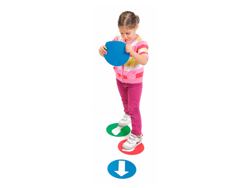 Load image into Gallery viewer, Gymnic Educ&#39;o Disks (Set of 12), Multicolor
