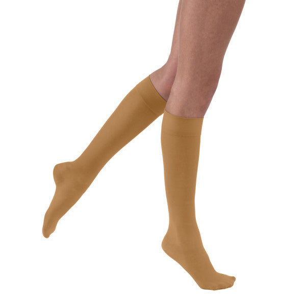 Load image into Gallery viewer, JOBST Women&#39;s Ultrasheer Petite Knee High Classic 15-20 mmHg Closed Toe
