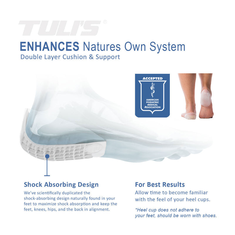 Load image into Gallery viewer, Medi-Dyne Tuli&#39;s Heavy Duty GEL Heel Cups
