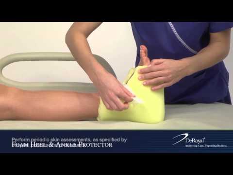Load and play video in Gallery viewer, DeRoyal Foam Heel and Ankle Protectors
