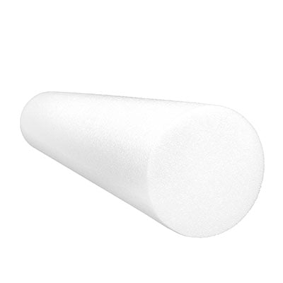 Load image into Gallery viewer, CanDo White PE Foam Roller
